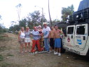 Hurricane Charlie run to Port Charlet in FL. R&R teamed up his this group to get their street opened up. Joe is a retire from NYFD. The 2 boys Cameron and Timmy were using a hand axe to cut up the trees.